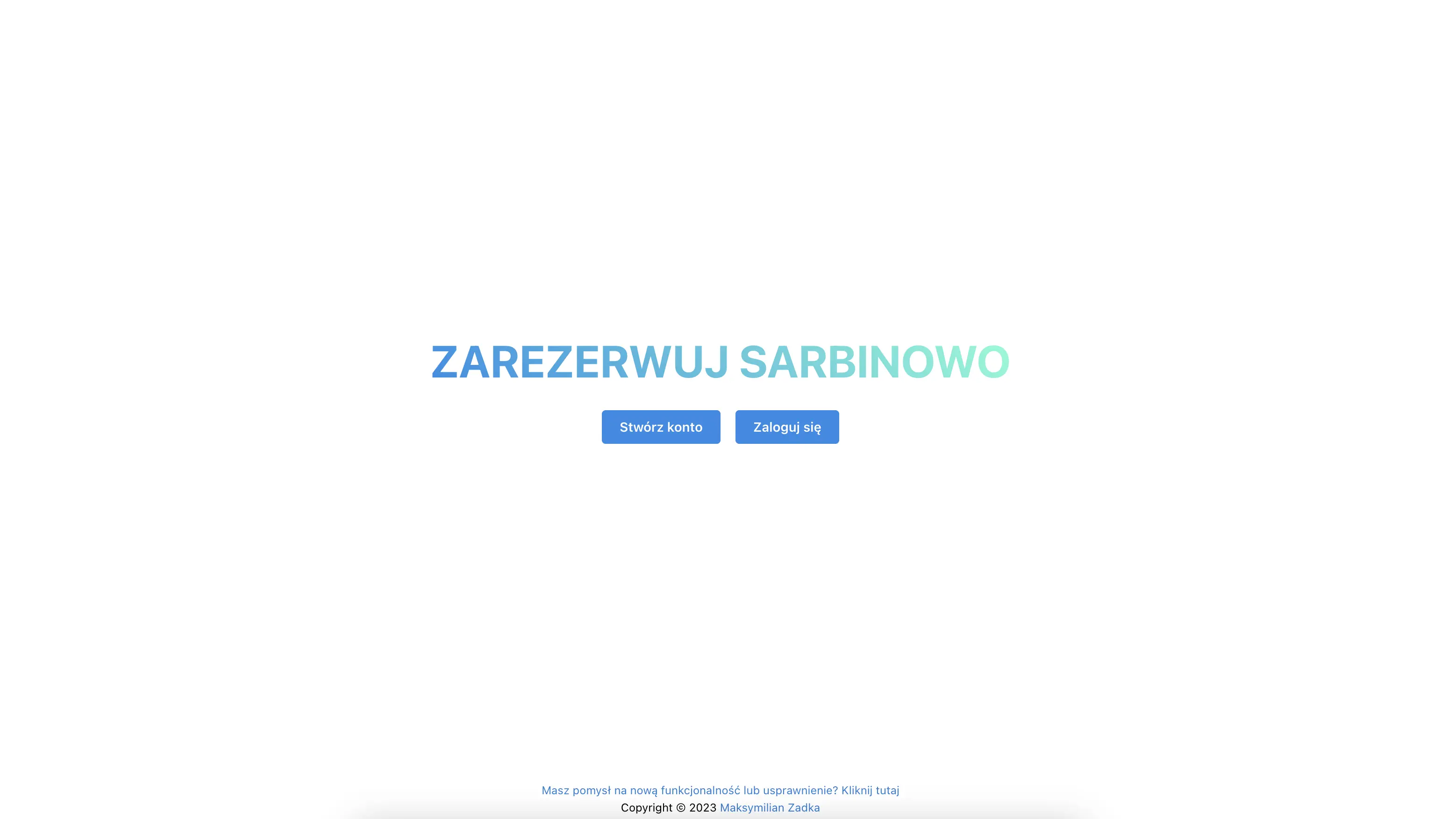 book-sarbinowo app