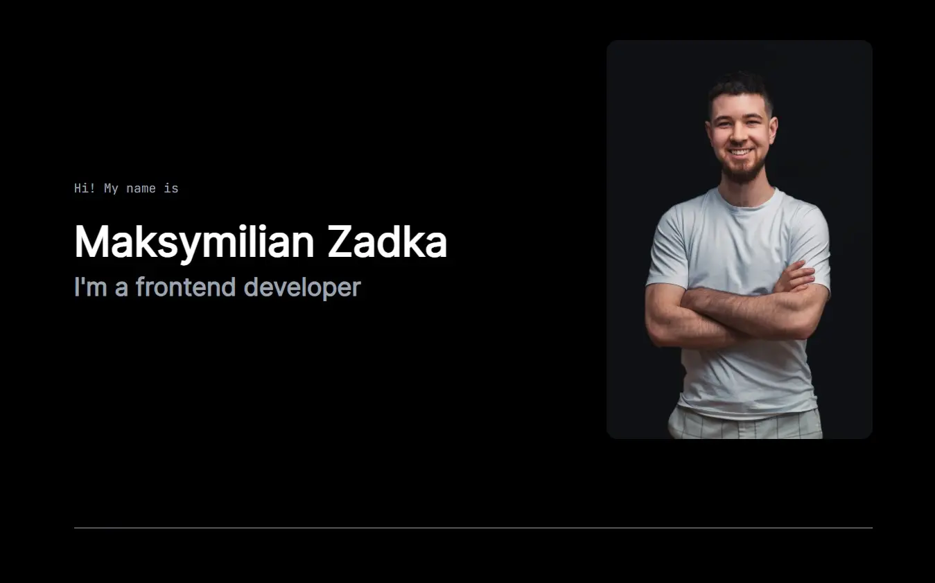 Personal website